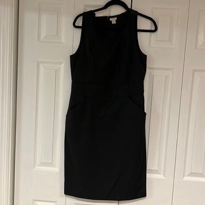 J Crew Black Suit Dress Size 12